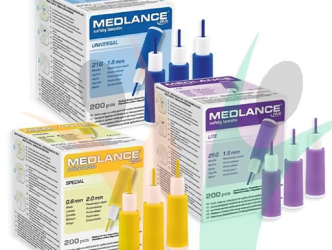 Lancetas - MEDLANCE PLUS